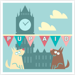 Pup Aid logo for pet memorials home page. Click to find out more and donate to their cause